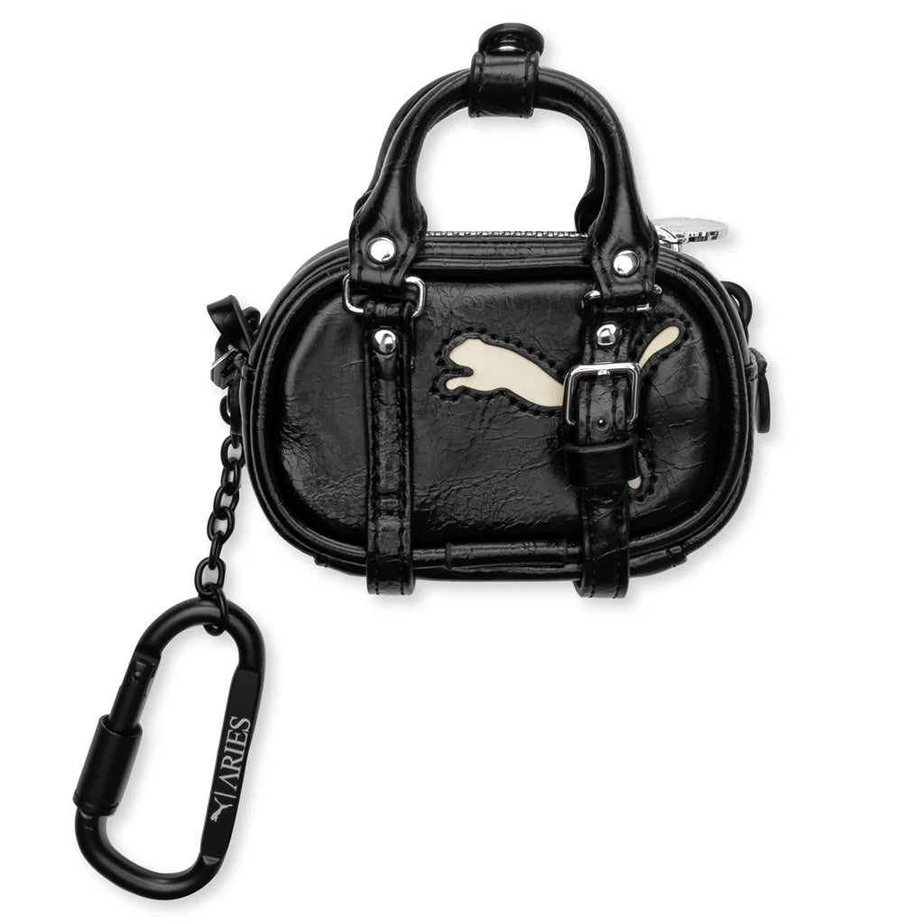 Puma x Aries Mini Grip Bag Black
