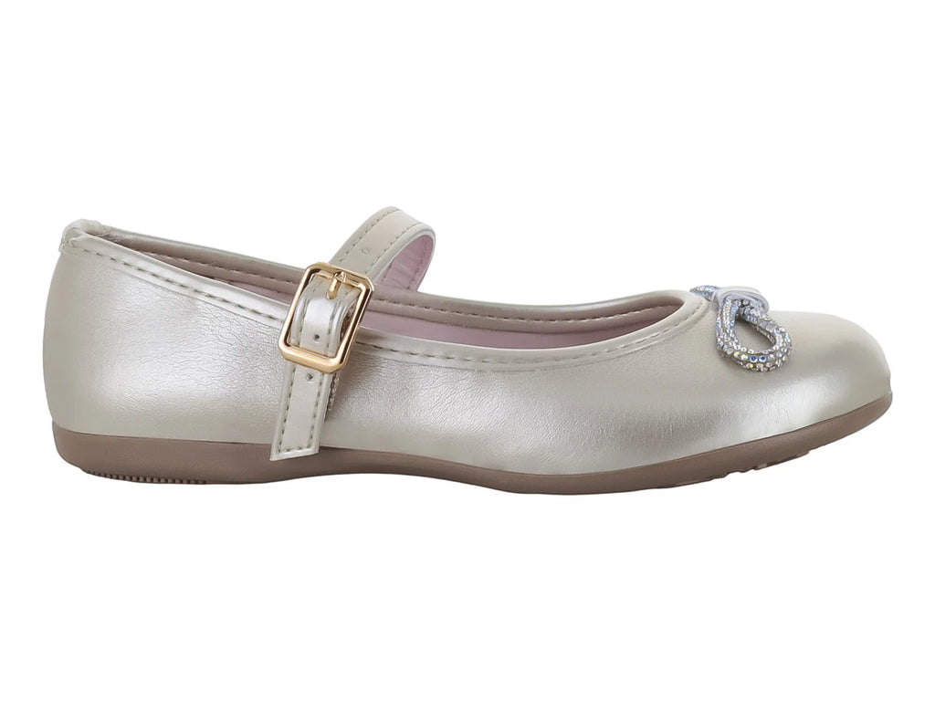 Zapatos Planos Tropicana Champagne para Niña
