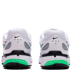 P 6000 White Black Metallic Silver Spring Green
