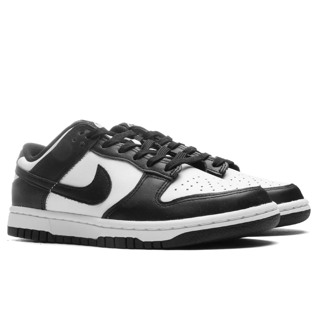 Womens Dunk Low Panda White Black