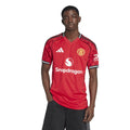 adidas Mens Manchester United Home Jersey 25 26 Red