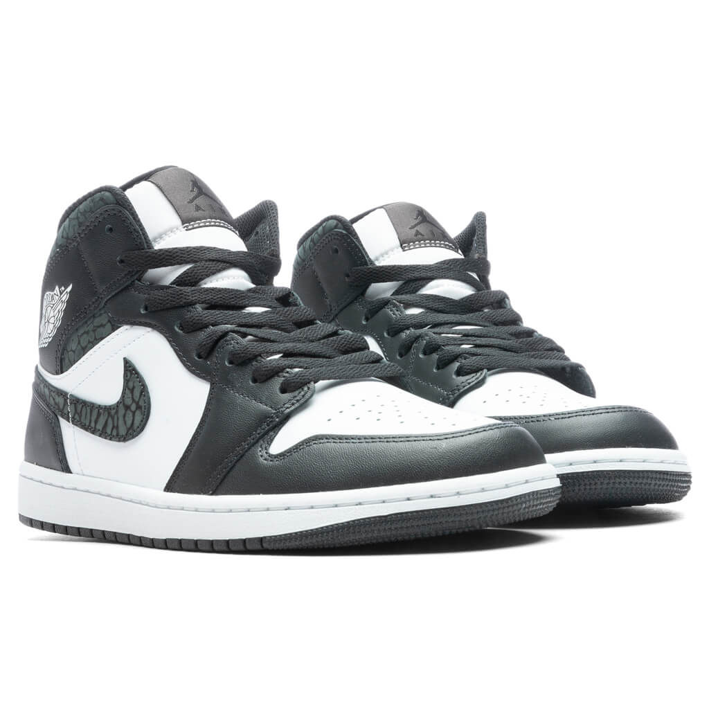 Air Jordan 1 Mid SE Off Noir Black White