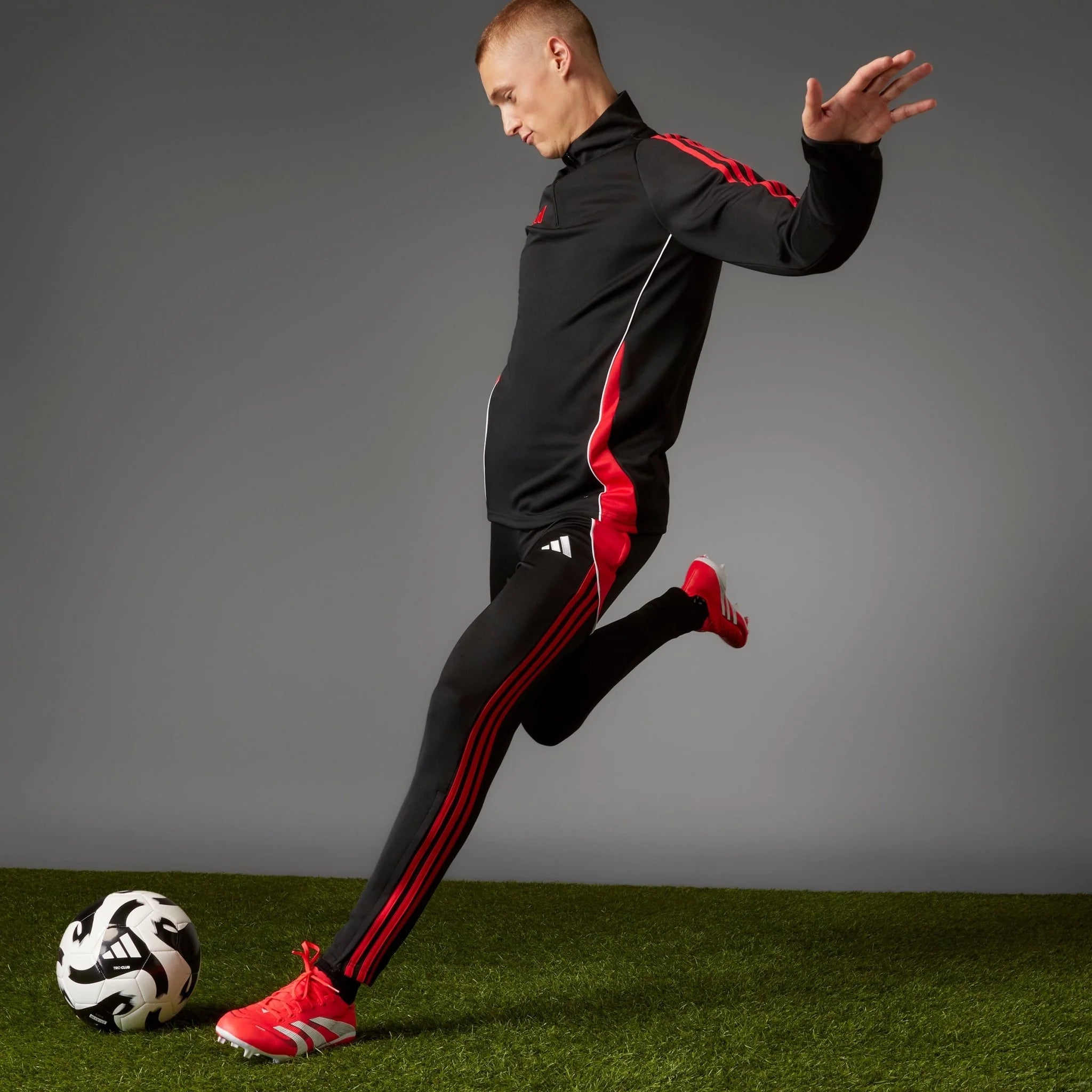 adidas Predator League Firm Multi Ground Boots Red White