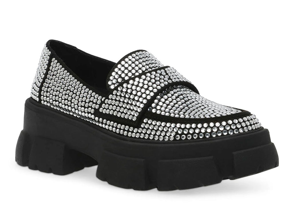 Mocasines Steve Madden Trifecta R Rhinestone Negro para Mujer