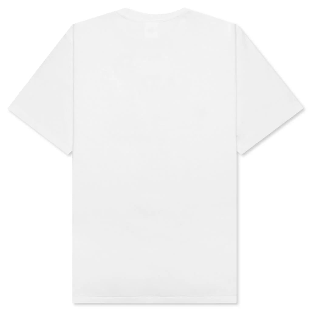 ABC Camo College Tee White Blue