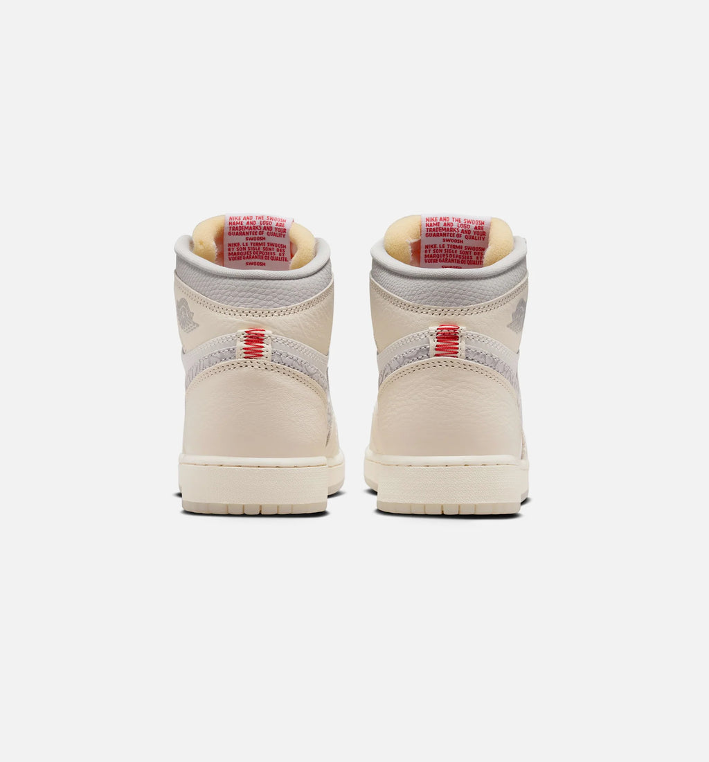 Air Jordan 1 Retro High OG Sail Grade School Lifestyle Shoe Sail University Red Pale Ivory Coconut Milk Phantom
