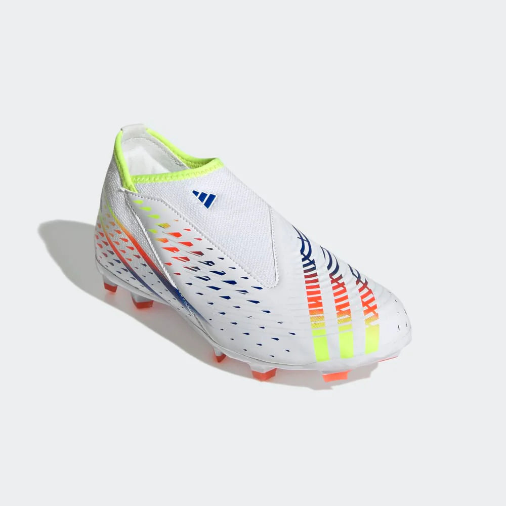 adidas Kids Predator Edge3 Laceless FG J Firm Ground Soccer Cleats