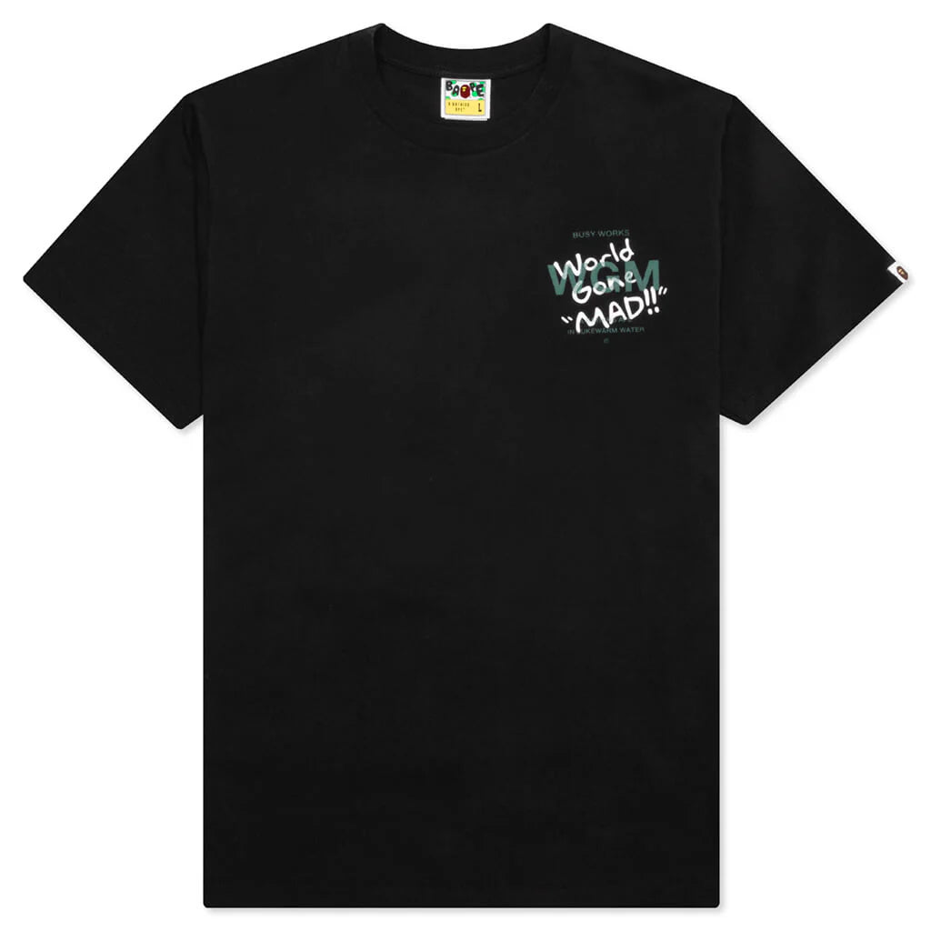 Woodland Camo Wgm Ape Head Tee Black