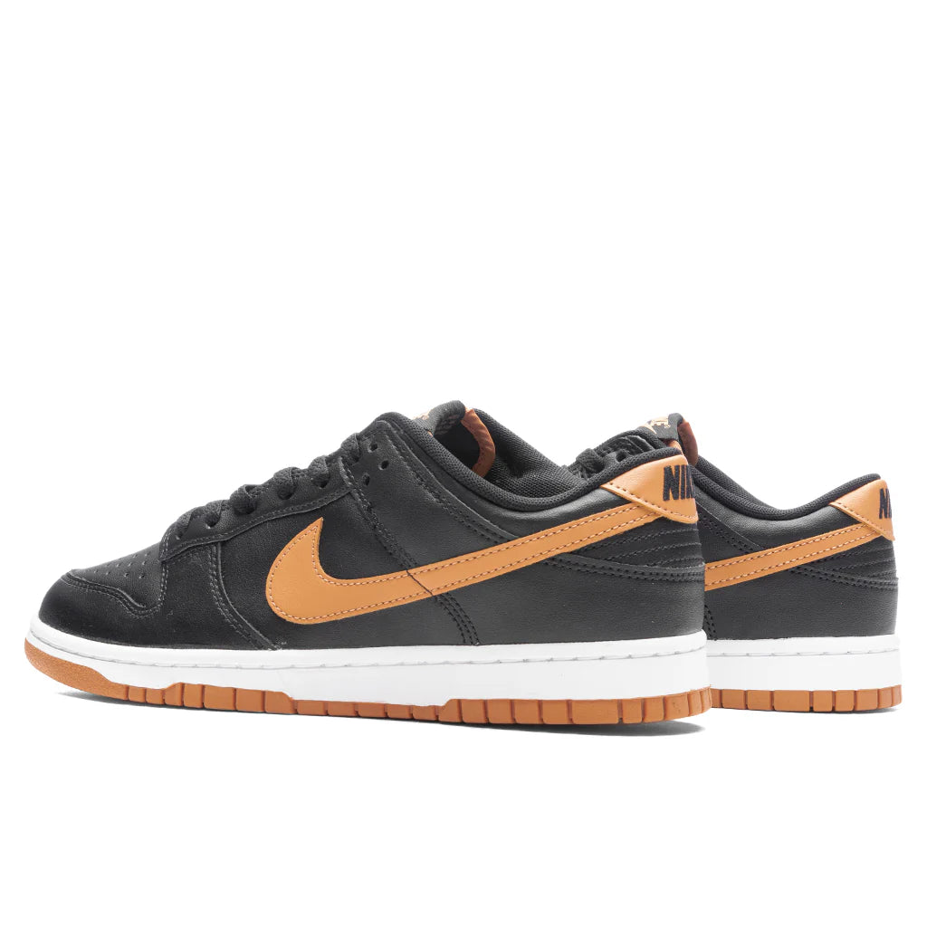 Dunk Low Retro Black Amber Brown Black