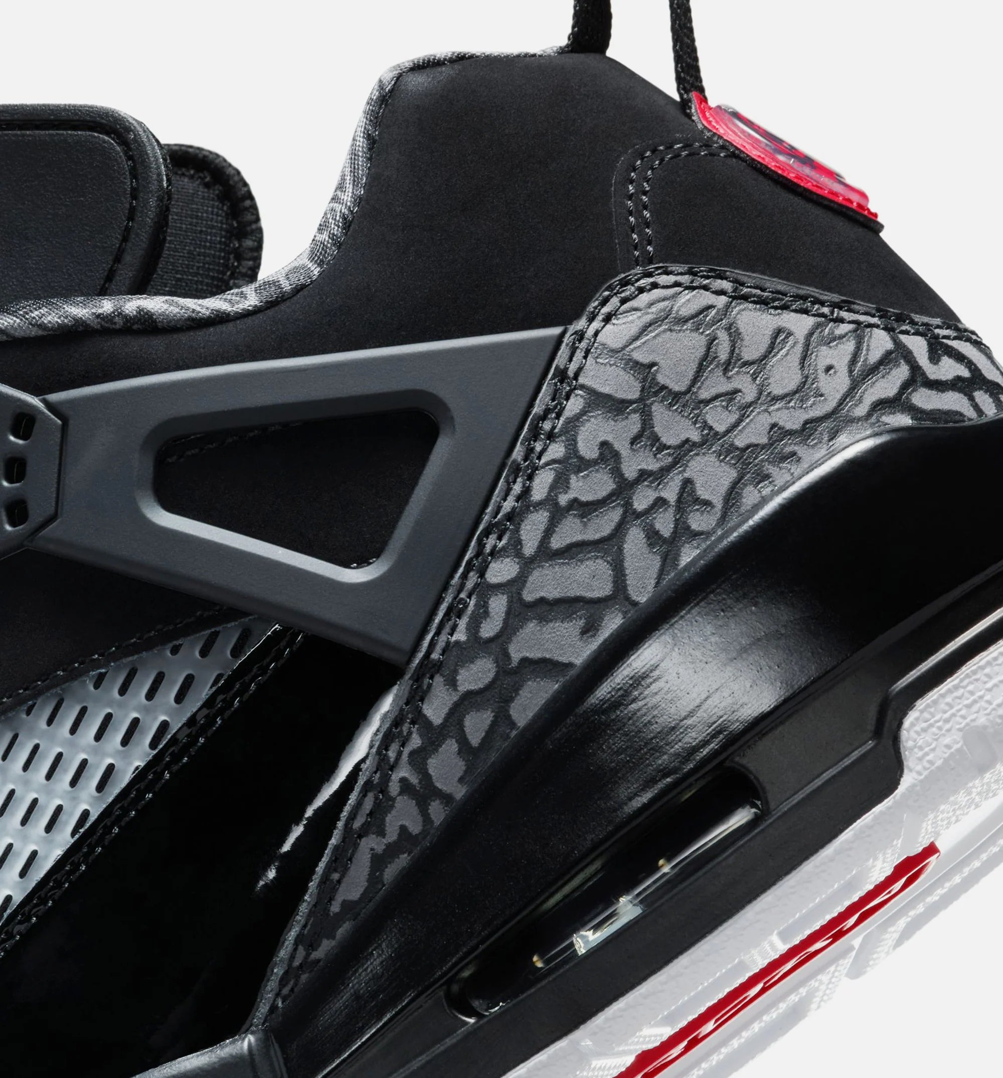 Spizike Low Mens Lifestyle Shoe Black Classic Green White Varsity Red
