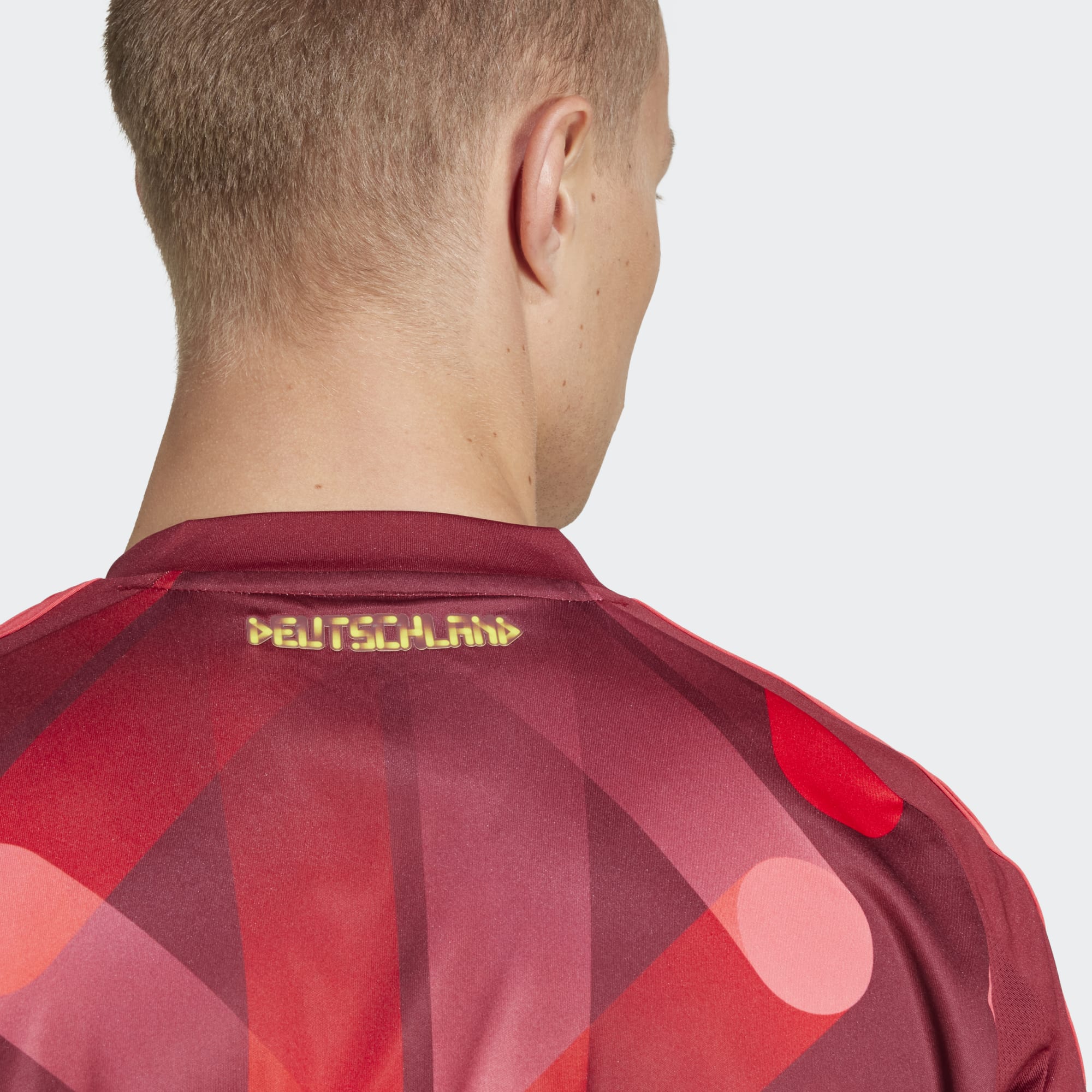 adidas Mens Germany Womens Team Away Jersey 25 Burgundy