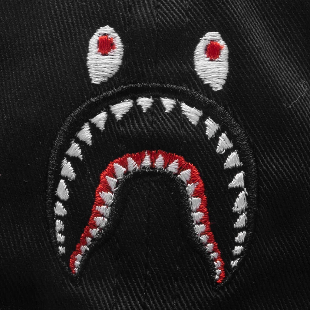 Kids Shark Cap Black