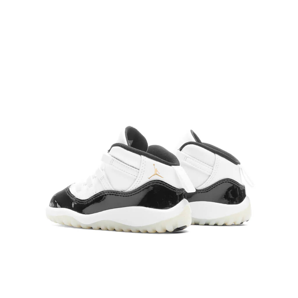 Air Jordan 11 Retro TD Gratitude Defining Moments White Metallic Gold Black