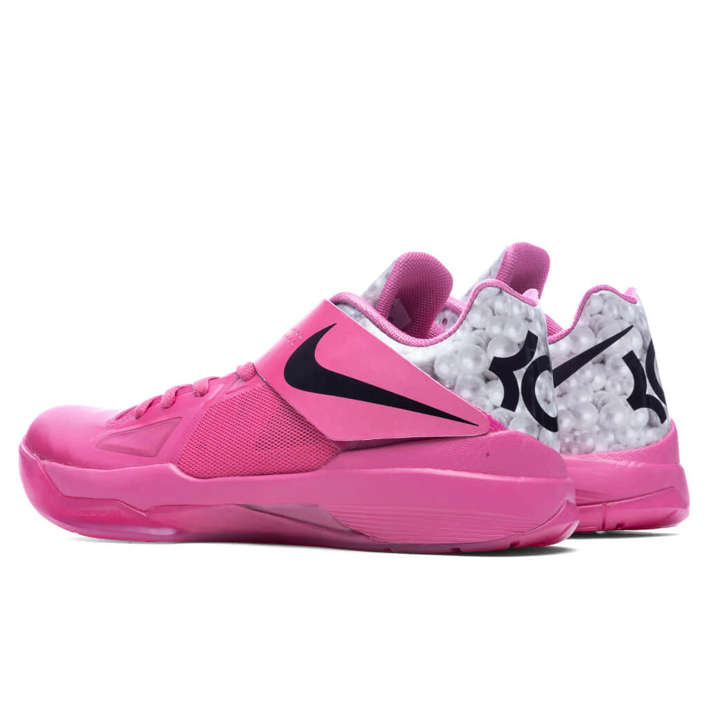 KD Zoom IV Aunt Pearl Pinkfire II Black Metallic Silver