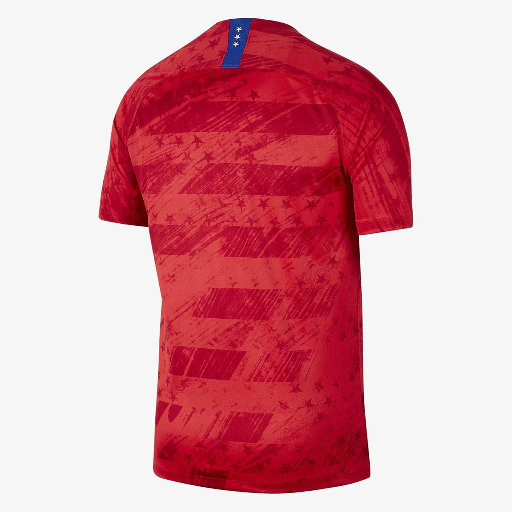 Nike USMNT 2019 Stadium Away Mens Jersey Speed Red Bright Blue