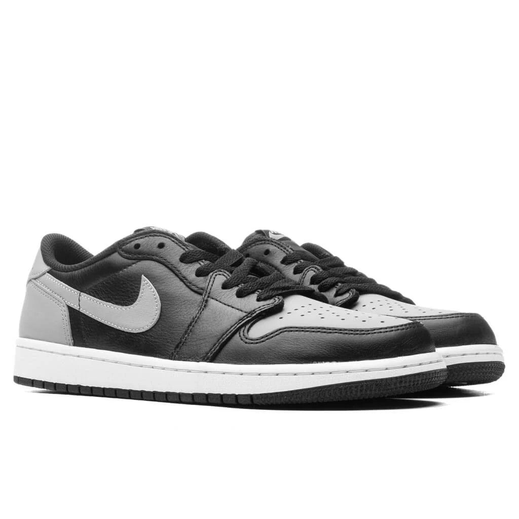 Air Jordan 1 Low OG Shadow Black Medium Grey White