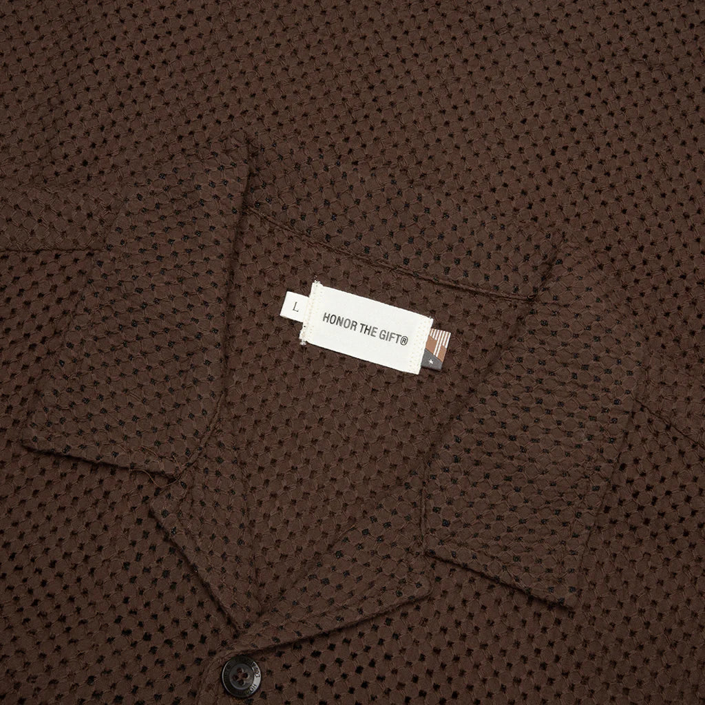 Sounds Novelty Woven Brown