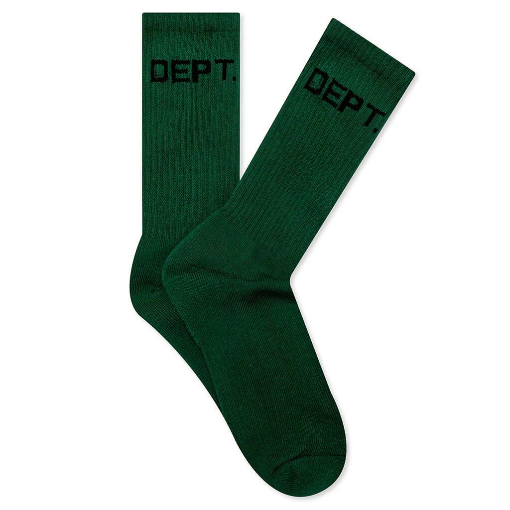 Socks Hunt Green