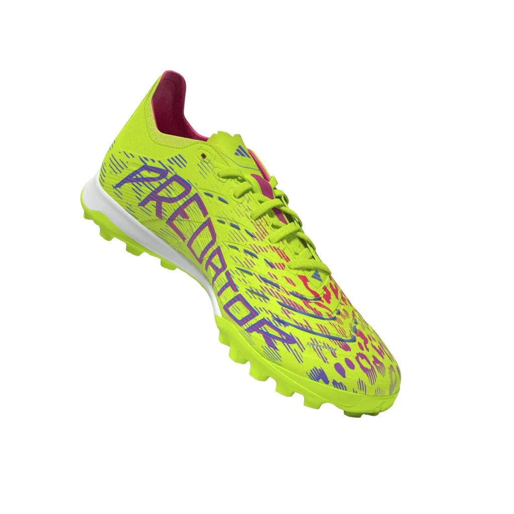 adidas Predator League Turf Boots Lemon Blue