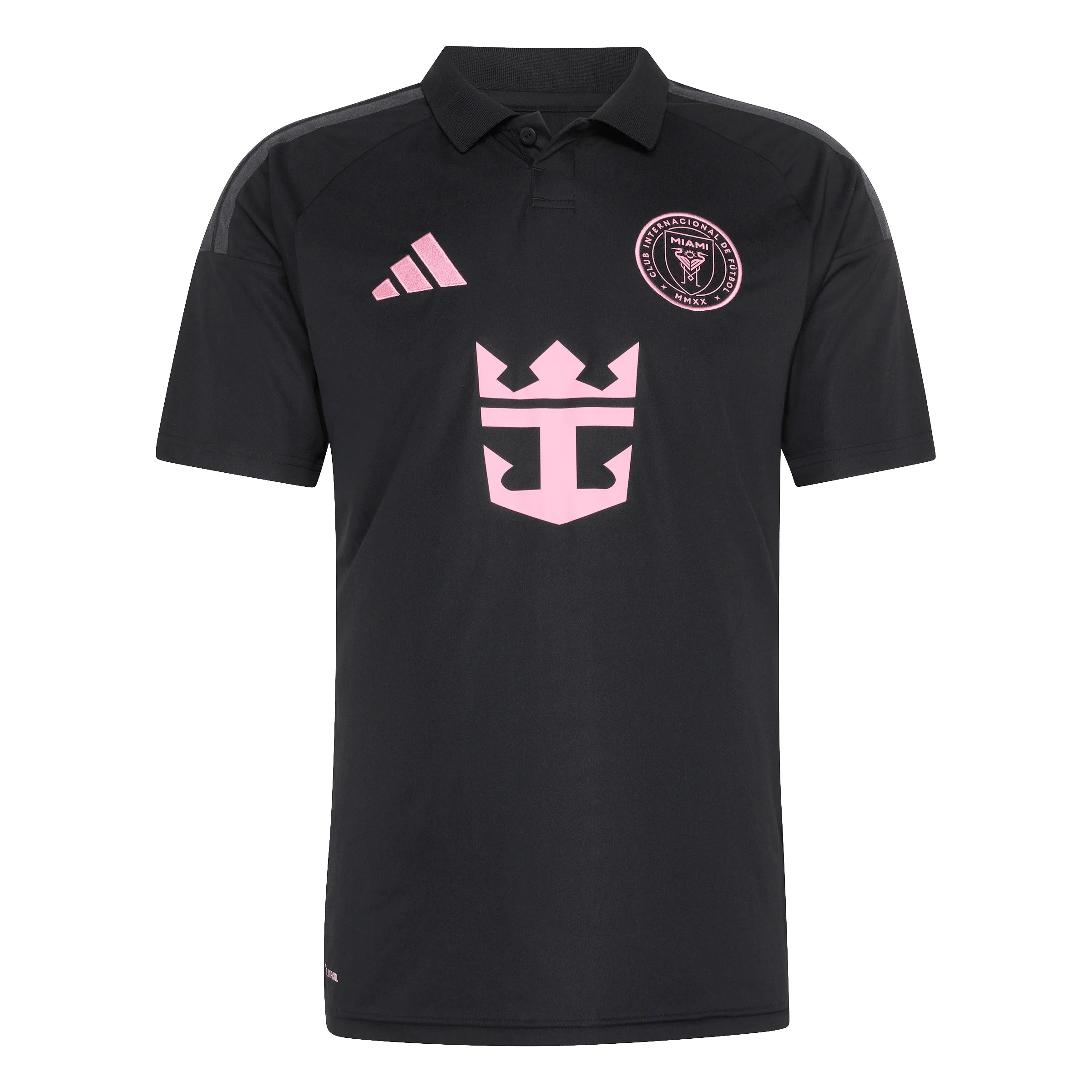 adidas Inter Miami CF Away Mens Soccer Jersey 26 27 Black Pink