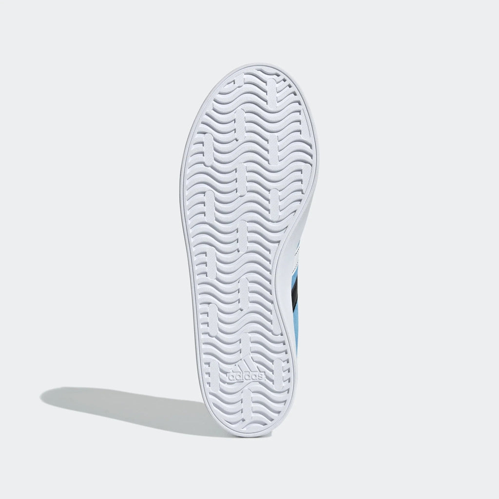 adidas VL Court 30 Shoes Light Blue White Black