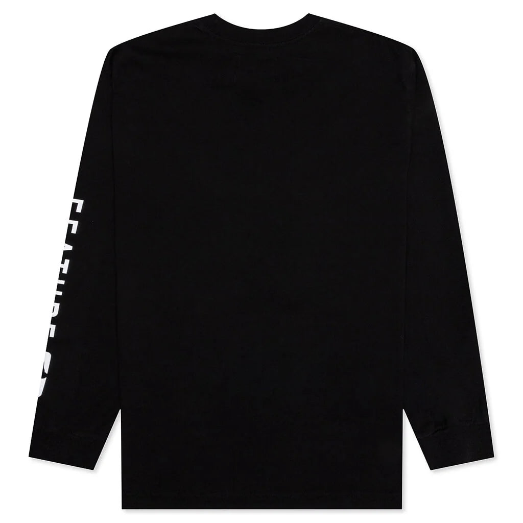 NBA All Star 23 L S Tee Black