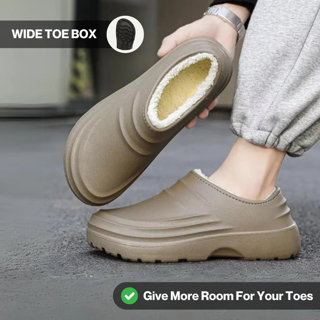 Torrey Fuzzy Healthy Non Slip Comfort Clogs CODE