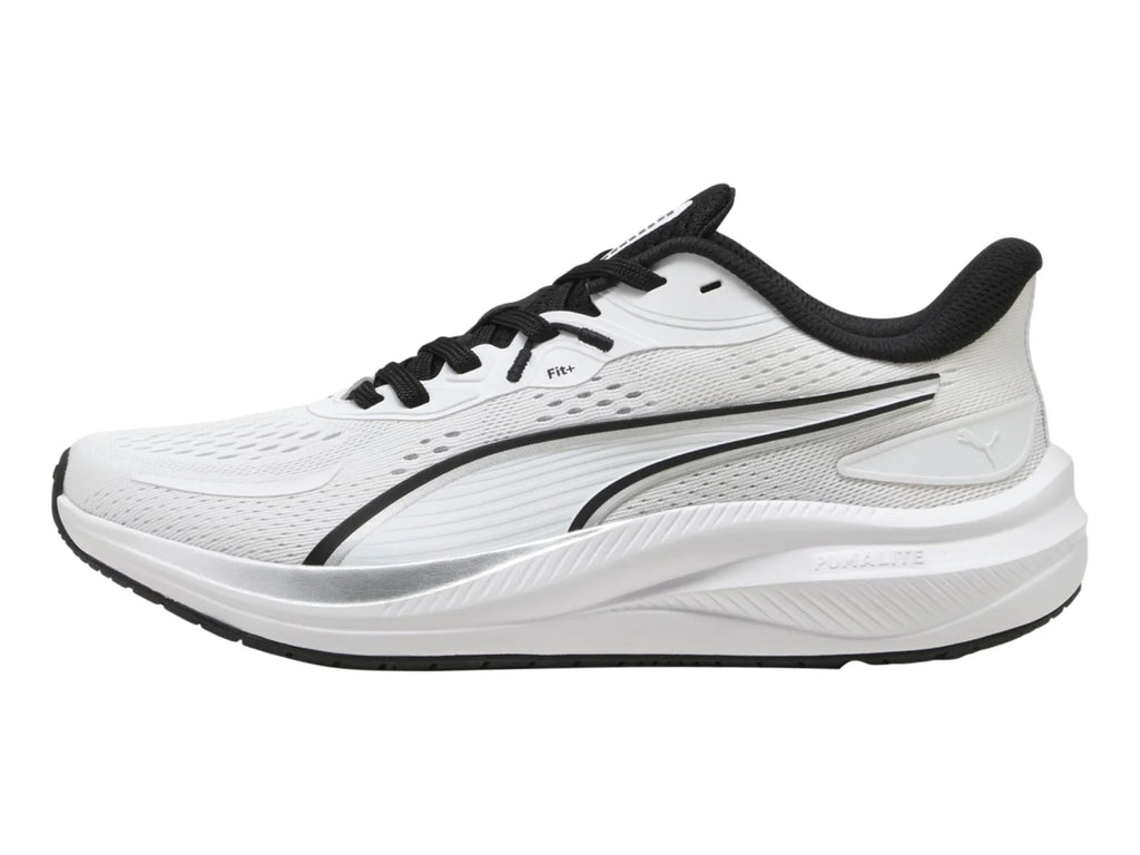 Tenis Puma Skyrocket Lite 2 Blanco y Plata para Hombre