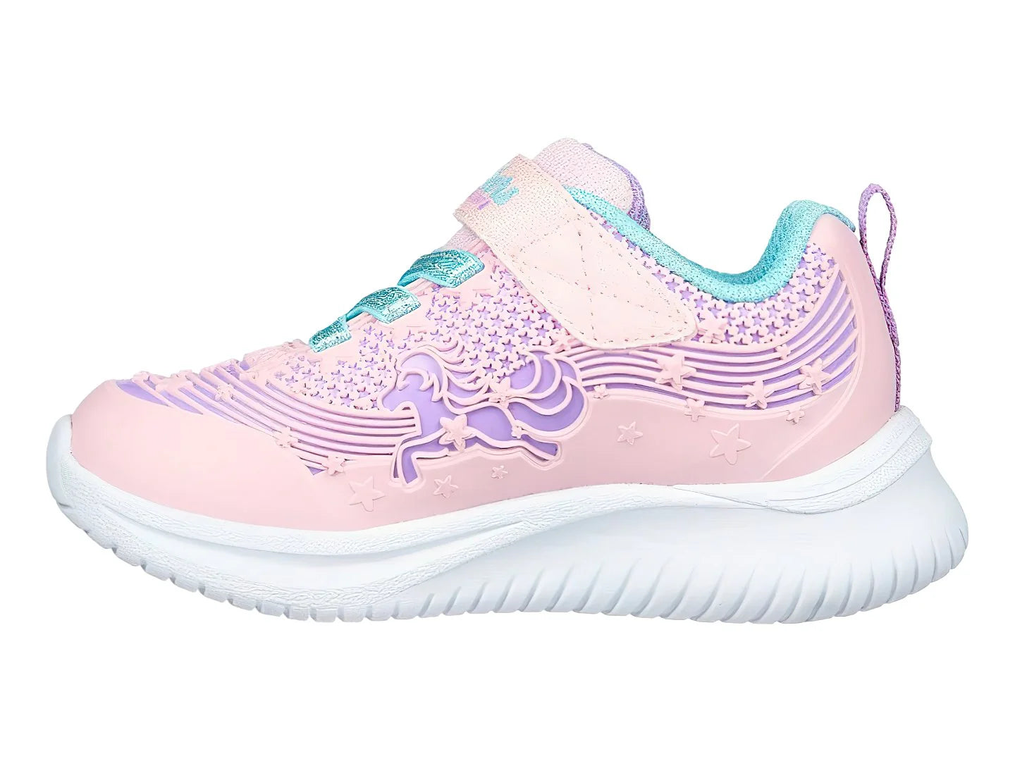 Tenis Skechers Jumpsters Rosa y Lavanda para Niña