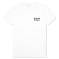 Washed Heavyweight Crewneck T Shirt Type 2 White