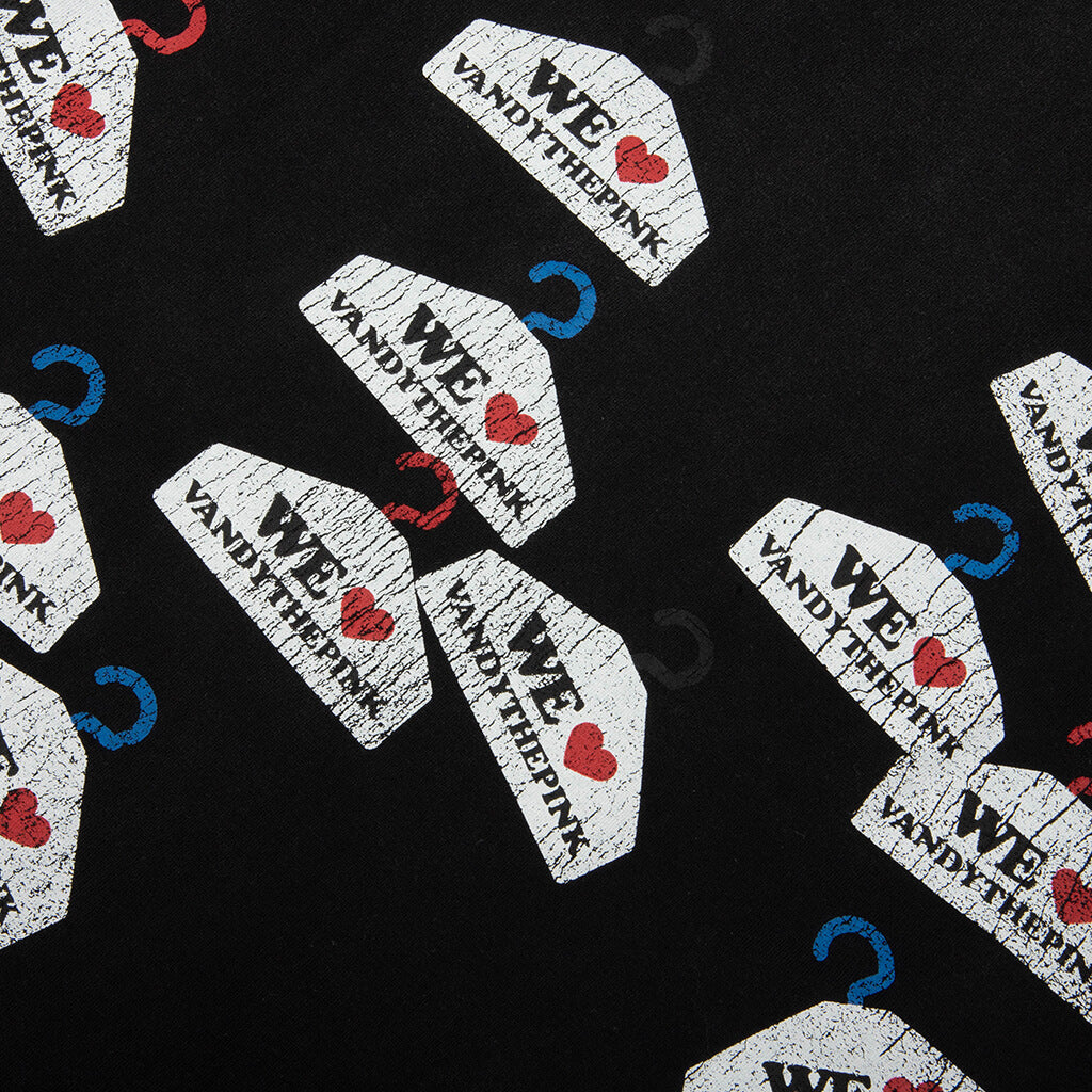 We Love VTP Tee Washed Black