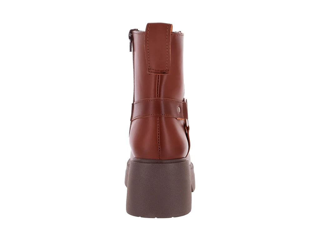 Botines Luna Rosa Color Tan para Mujer