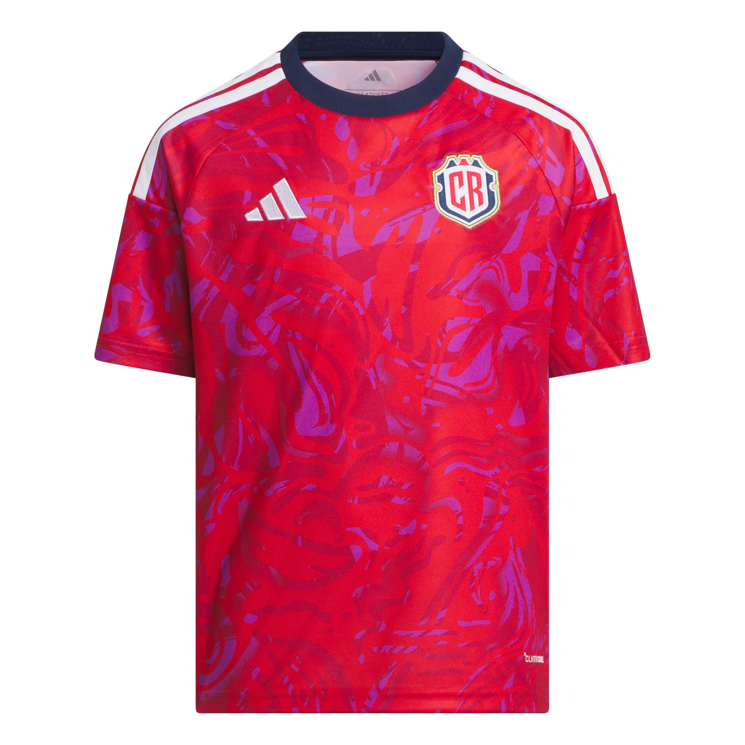 adidas Costa Rica Home Youth Soccer Jersey 26 Red