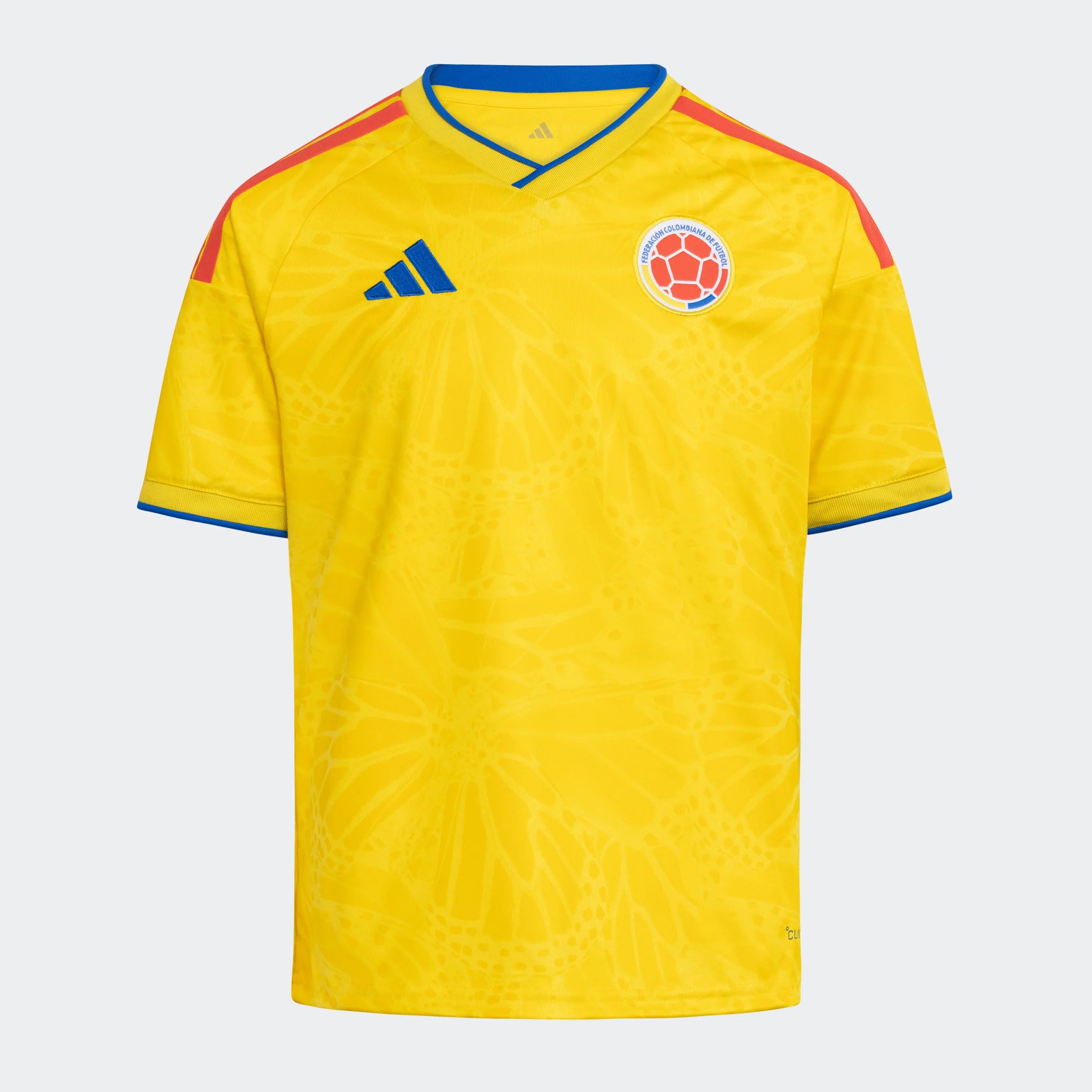 adidas Colombia Home Youth Soccer Jersey 26 Yellow