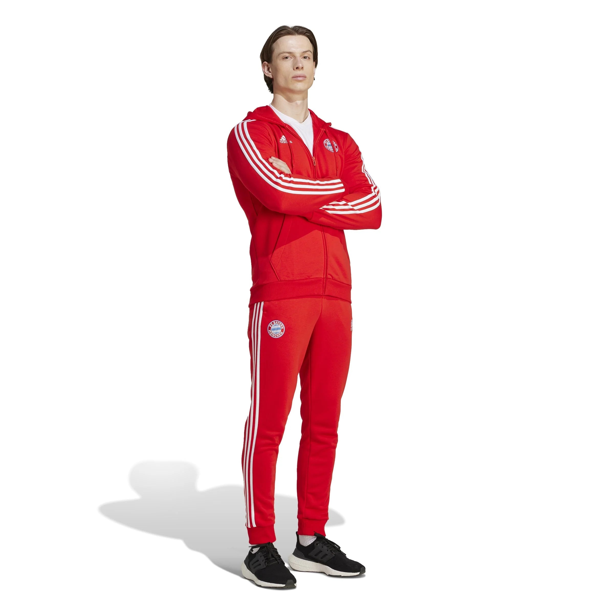 adidas Bayern Munich DNA Full Zip Hoodie 23 24