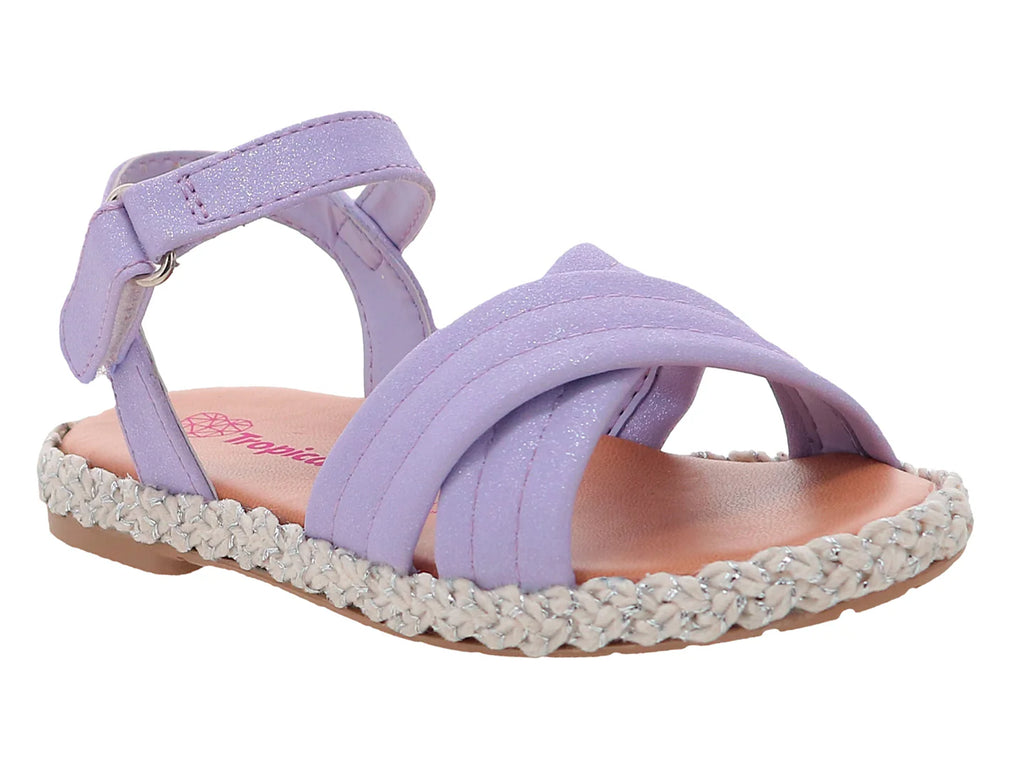 Sandalias Tropicana Color Lavanda para Niña