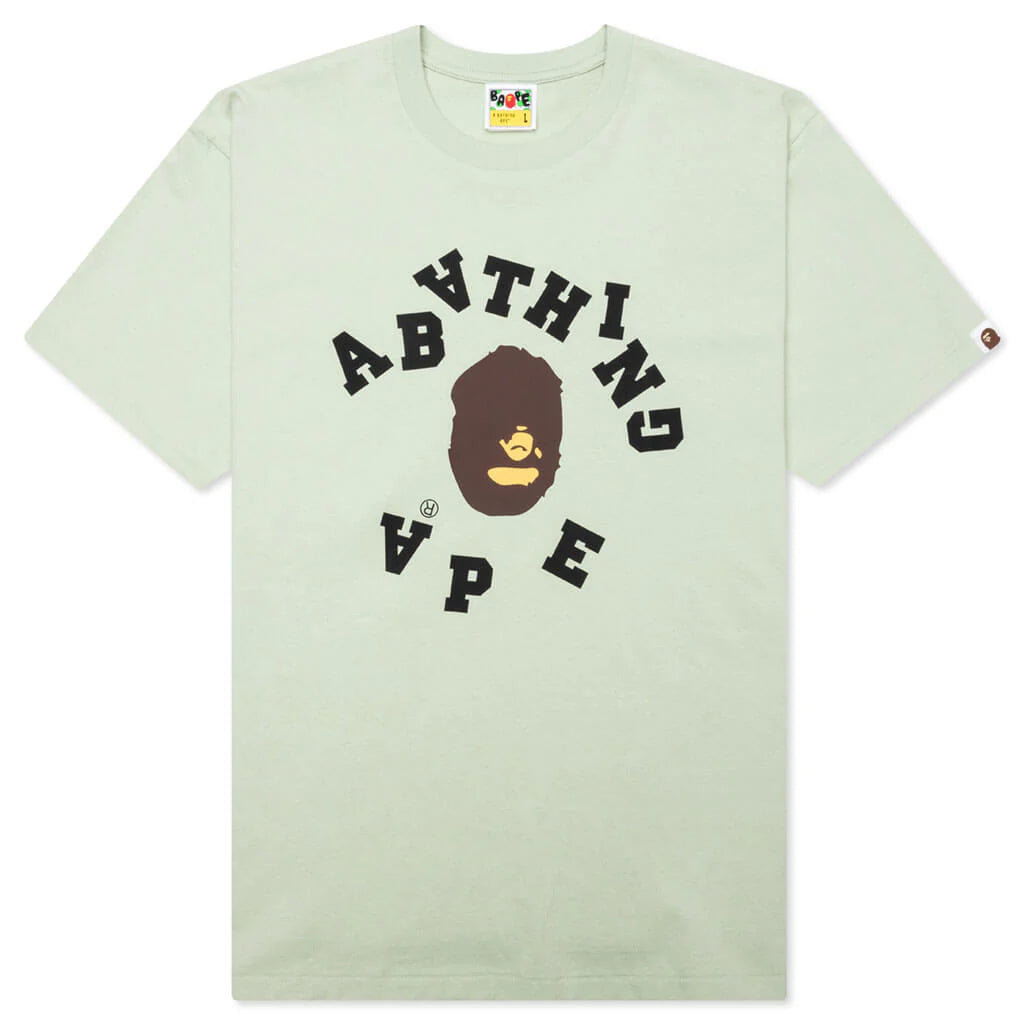 Broken College Tee Green