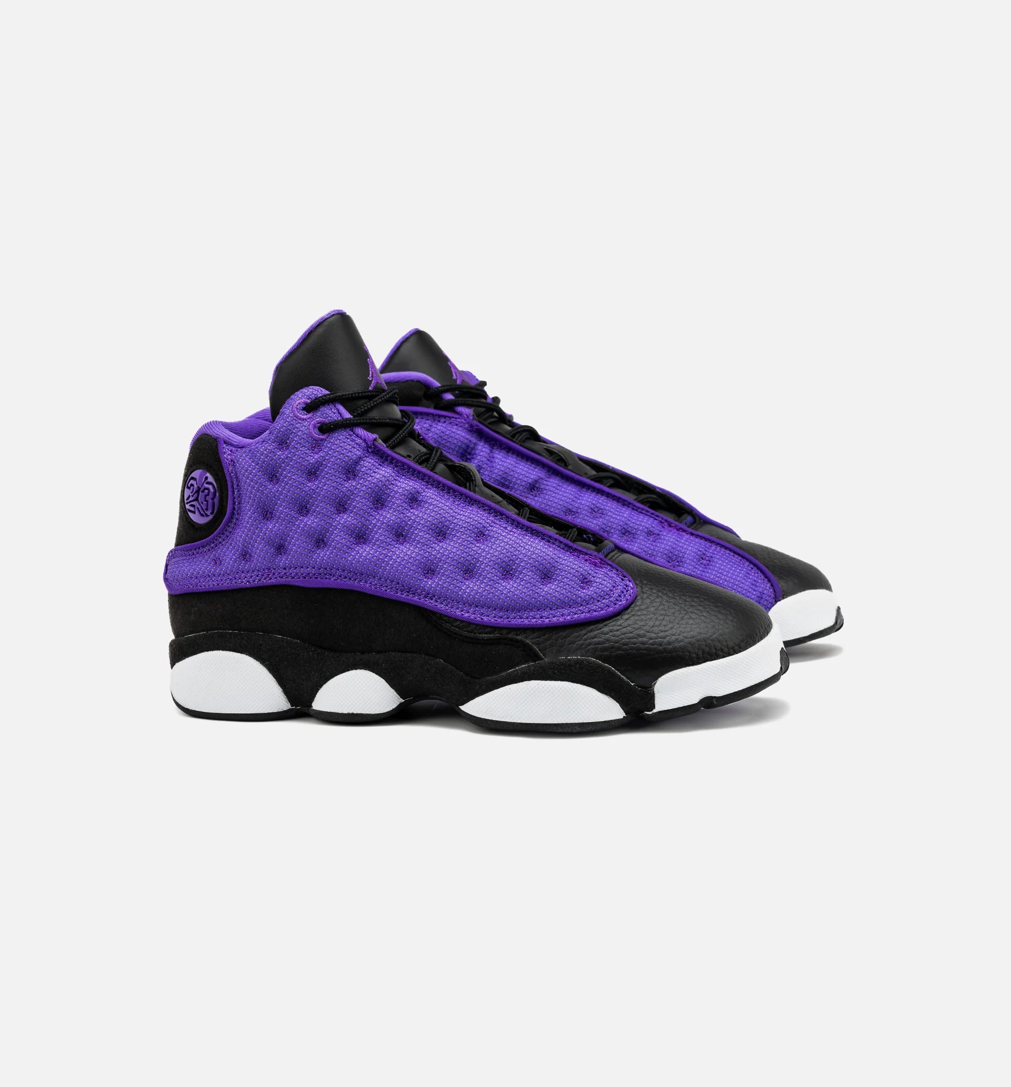 Air Jordan 13 Retro Purple Venom Grade School Lifestyle Shoe Purple Black