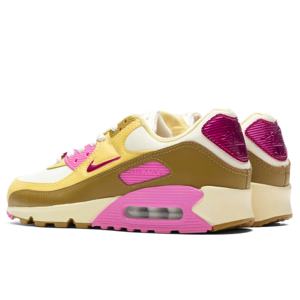 Womens Air Max 90 Dance Coconut Milk Playful Pink Saturn Gold
