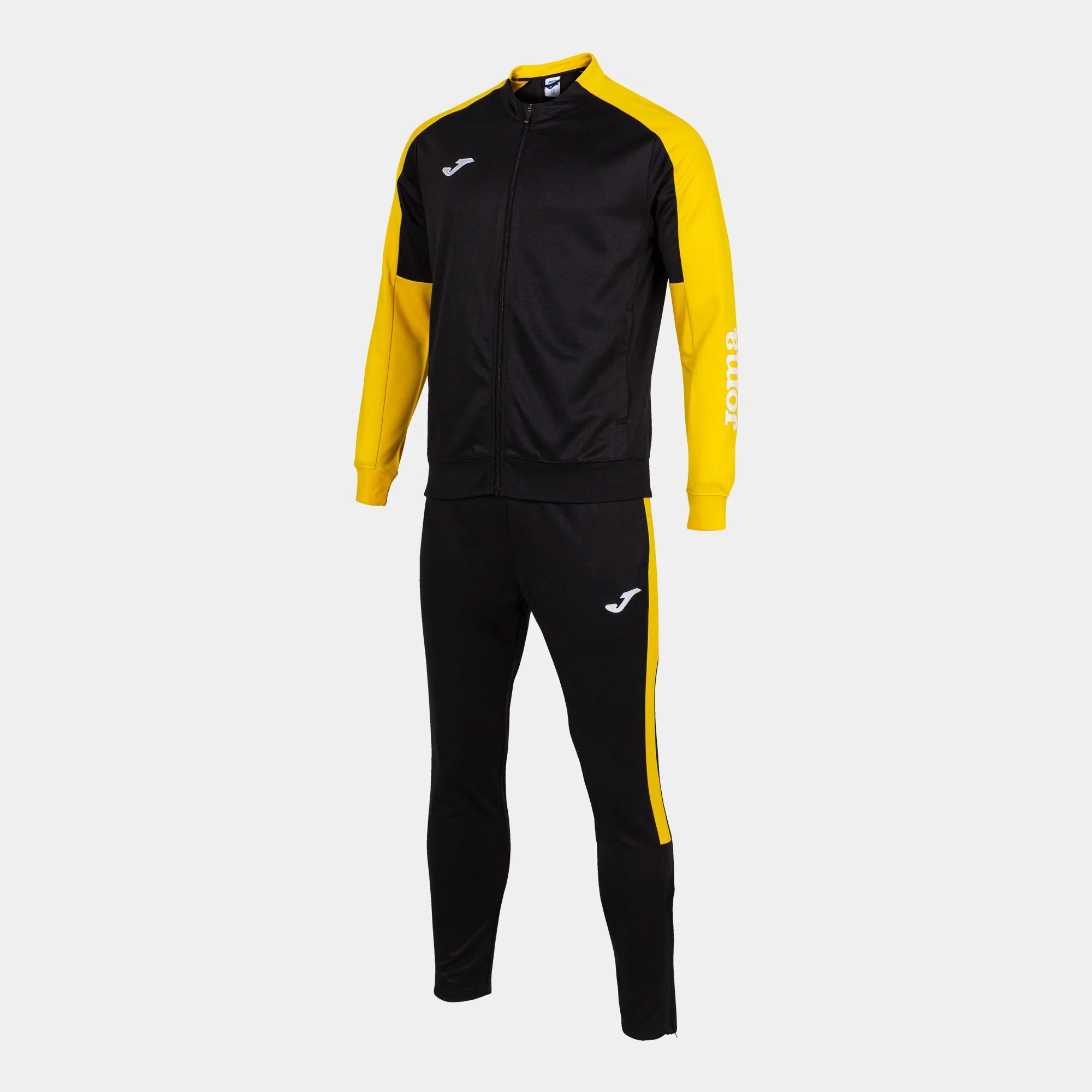 Joma Eco Championship Track Suit Black Yellow