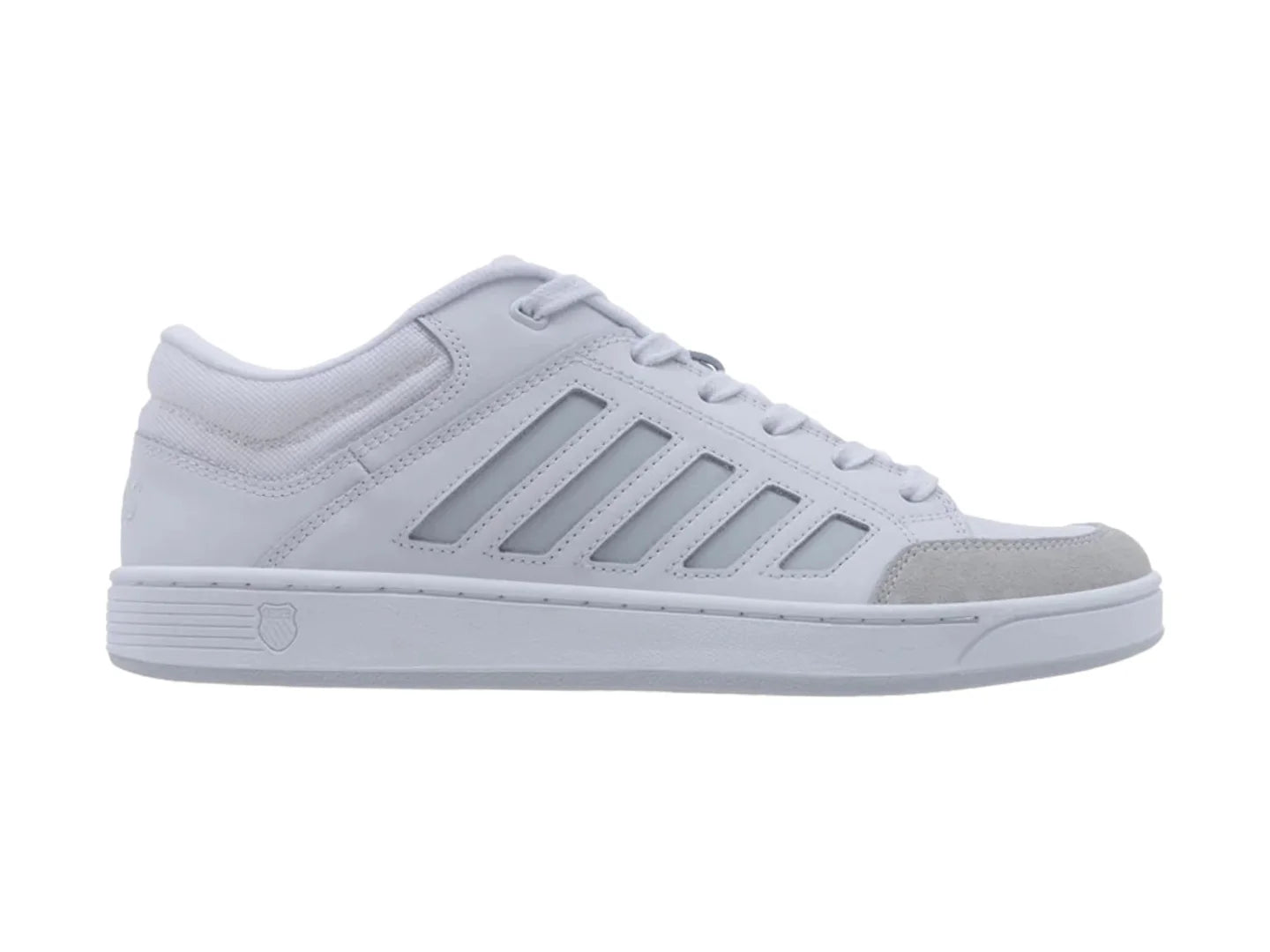 Tenis K Swiss Antic Court Blanco y Gris para Hombre