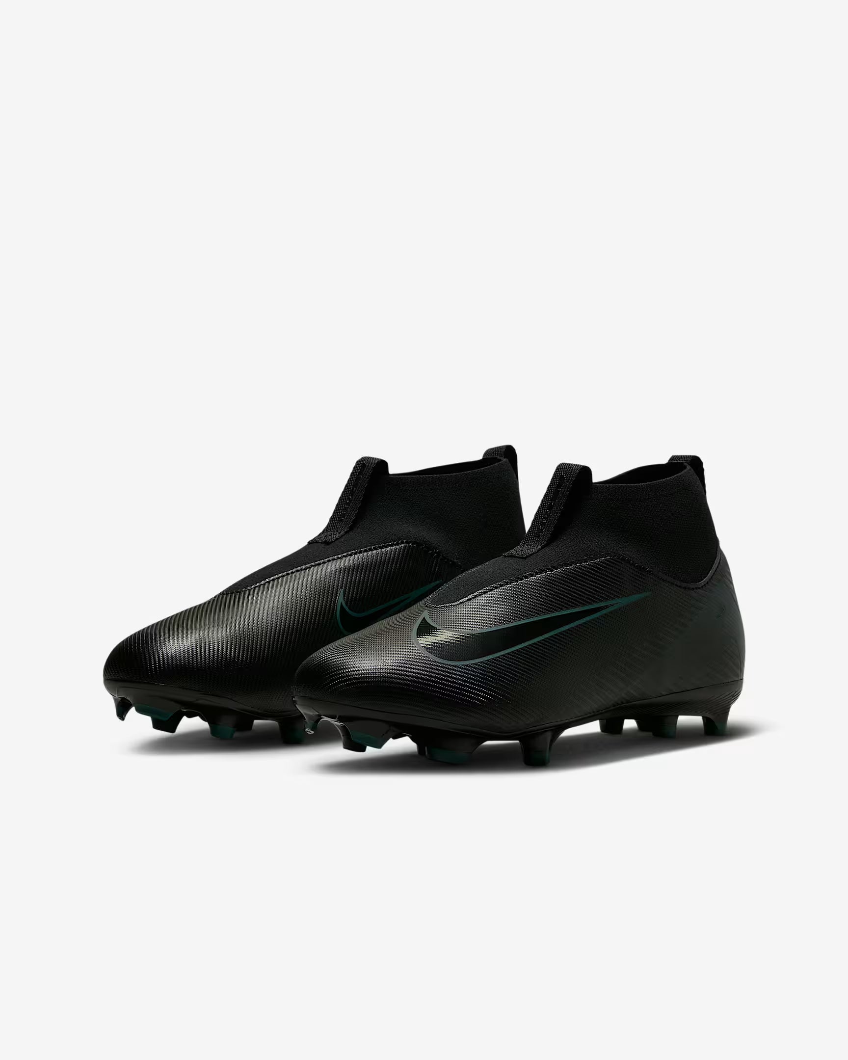 Nike Jr Mercurial Superfly 10 Academy FG Firm Ground Soccer Cleats Black