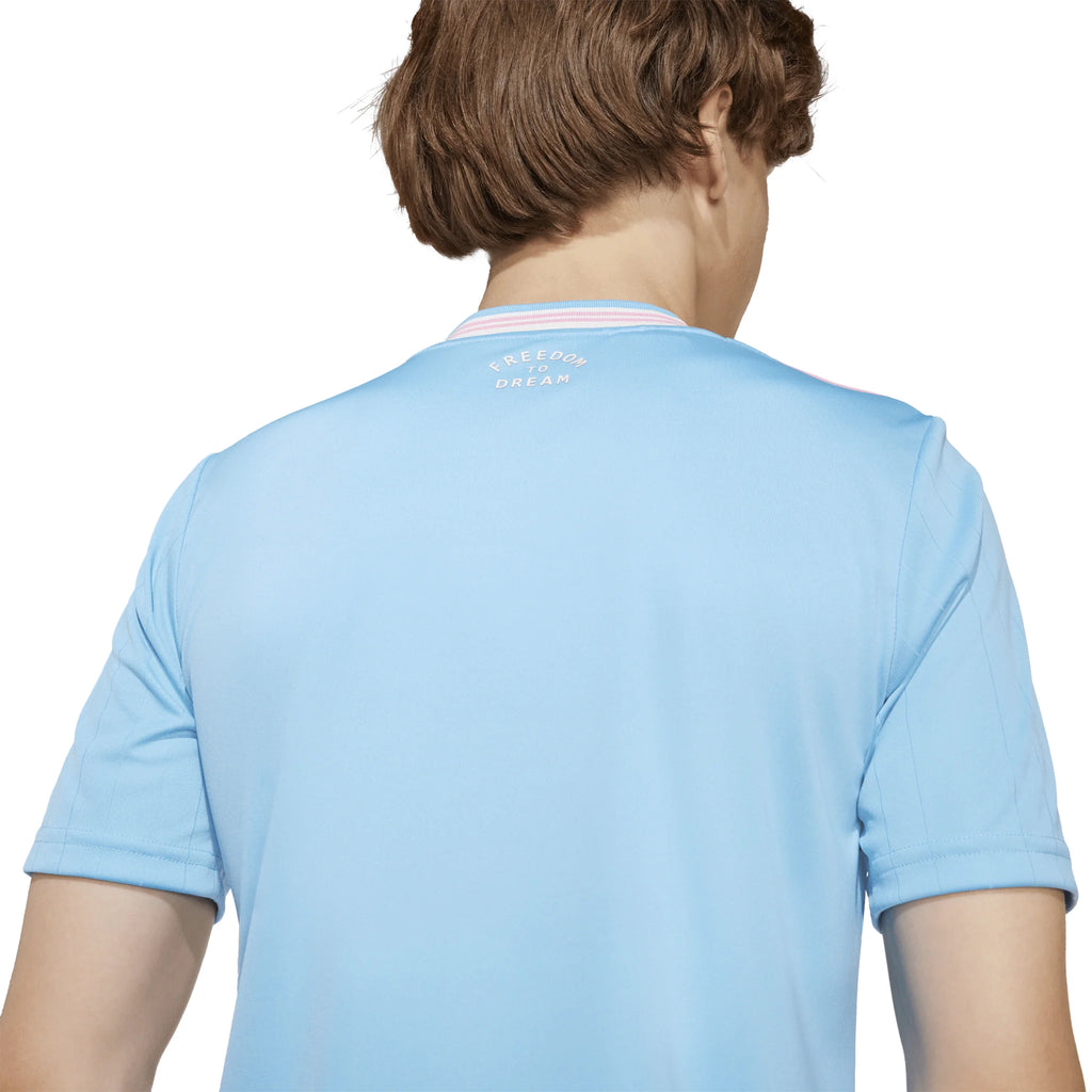 adidas Inter Miami CF 25 26 Third Youth Soccer Jersey Light Blue