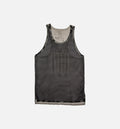 adidas Consortium X Day One Mesh Singlet Tank Top Mens Black Light Brown