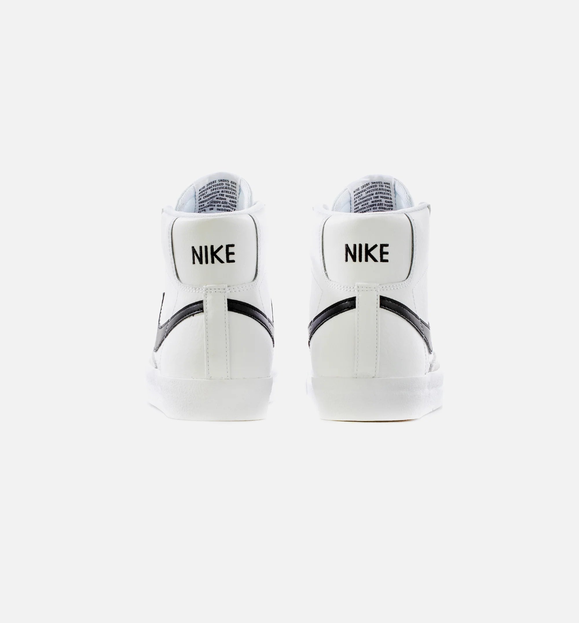 Blazer Mid 77 Grade School Lifestyle Shoe White Black