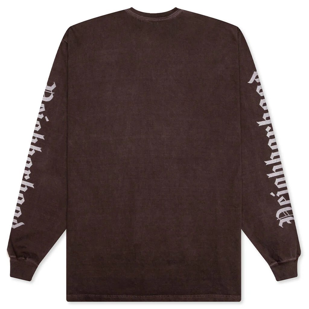 NH L S Tee 15 Brown
