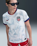 Nike USWNT 2025 Stadium Home Womens Jersey White Rush Blue Challenge