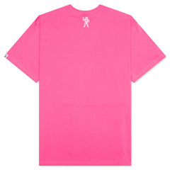 BB Arch S S Tee Carmine Rose