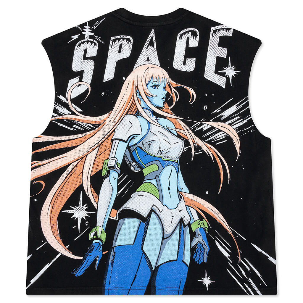 BB Space Sleeveless Knit Black