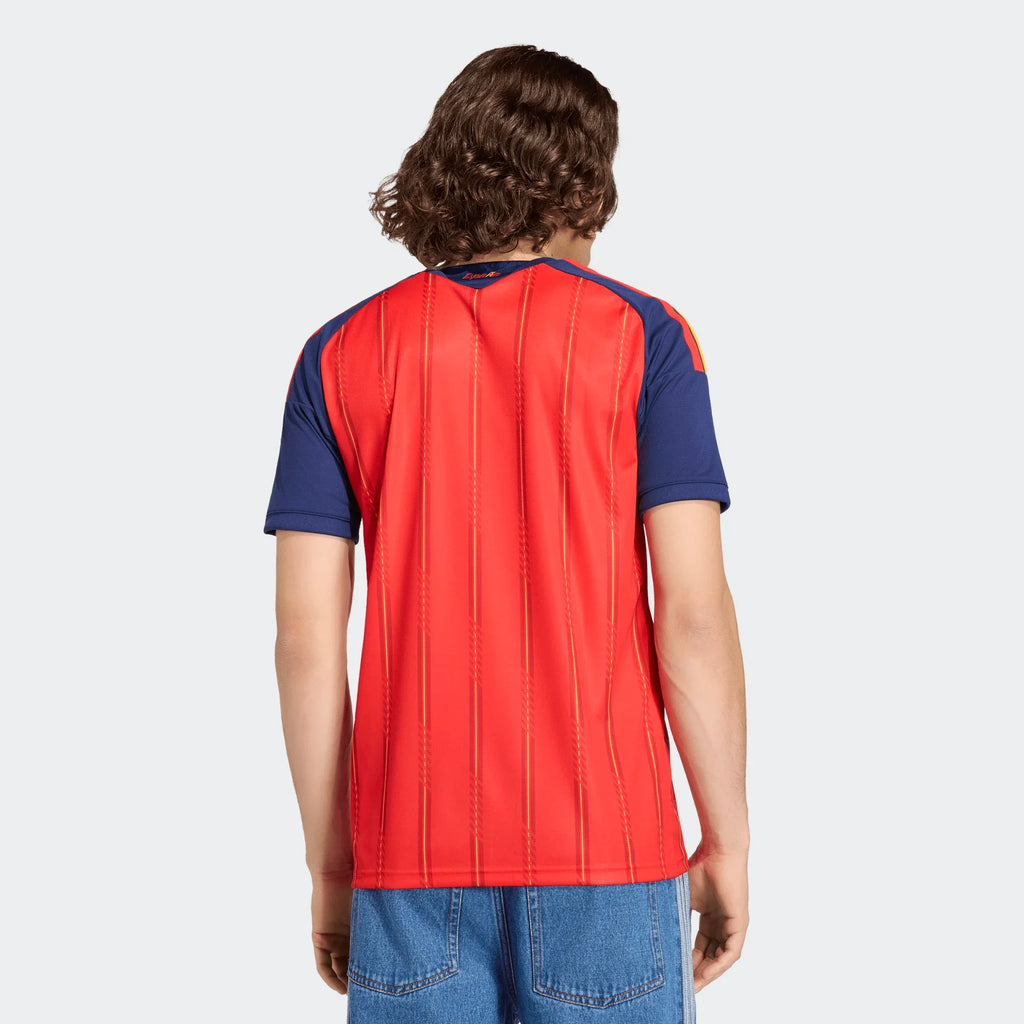 adidas Spain Home Mens Soccer Jersey 26 Red